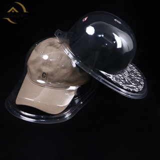 😍COD😍 กล่องเก็บหมวก ที่เก็บหมวก กล่องพลาสติกใส เก็บหมวกวินเท…