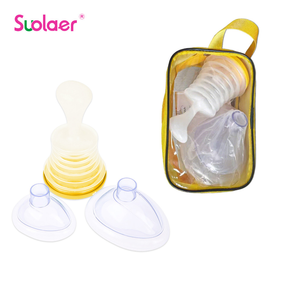 อุปกรณ์ป้องกันการสำลัก Suolaer สำหรับทั้งเด็กและผู้ใหญ่ พร้อมใช้งานในบ้านและการฝึกหายใจฟิตเนส