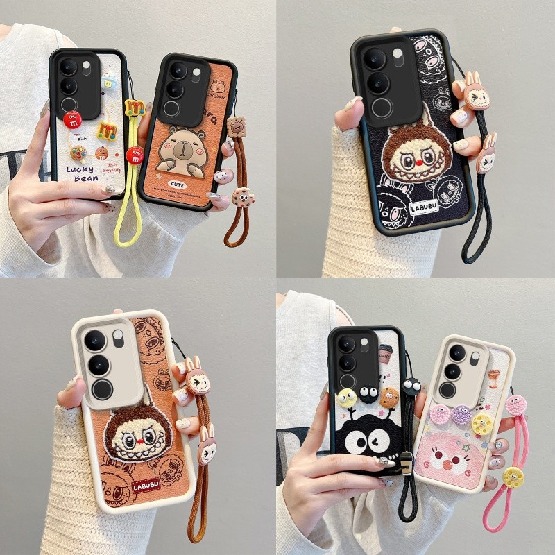 เคส vivo v29 5g v29pro case TPU ซิลิโคนป้องกันการตกลายหนังการ์ตูนน่ารักเคสโทรศัพท์ bbpw