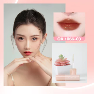 OUKEYA มิลเลอร์ ลิปกลอส OUKEYA MIRROR LIP GLAZE ปากชุ่มฉ่ำ กลิ่นหอมผลไม้ ดั่งกระจก