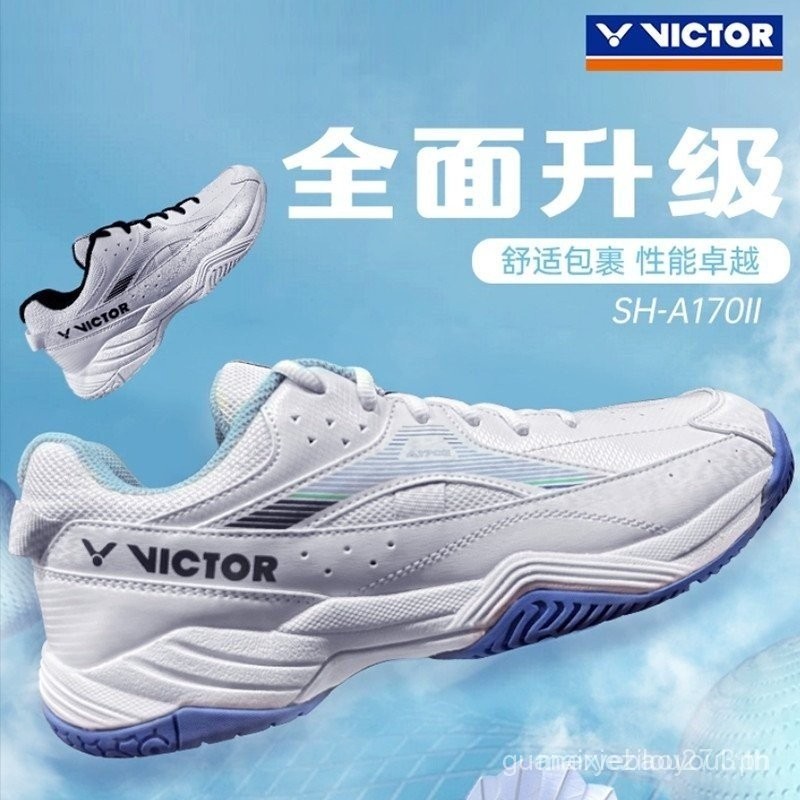 New VICTOR VICTOR Victory badminton Shoes Men and Women a170ii Second Generation wicker shock absorp