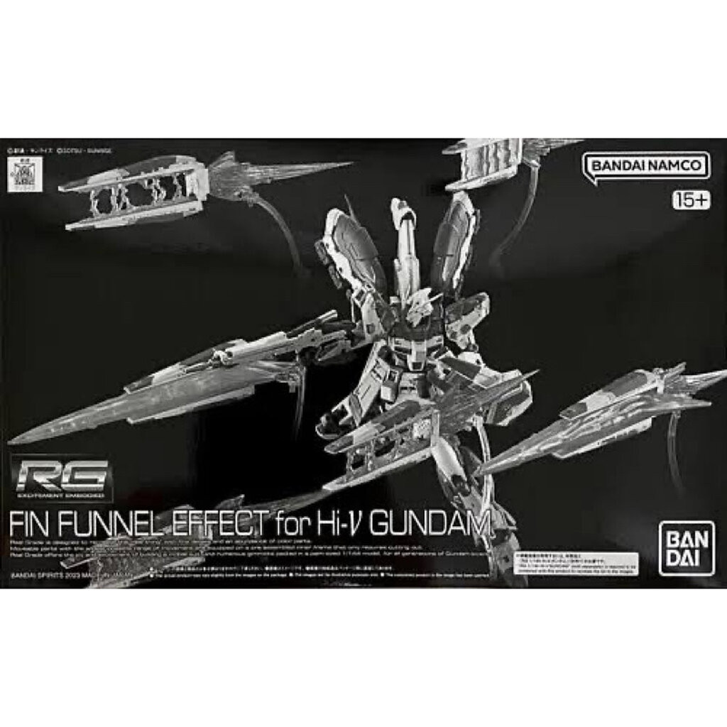 RG PREMIUM BANDAI Fin Funnel Effect set for RX-93 Hi-Nu/Nu gundam