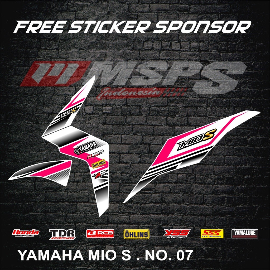 สติ๊กเกอร์ Striping Mio S CODE 07