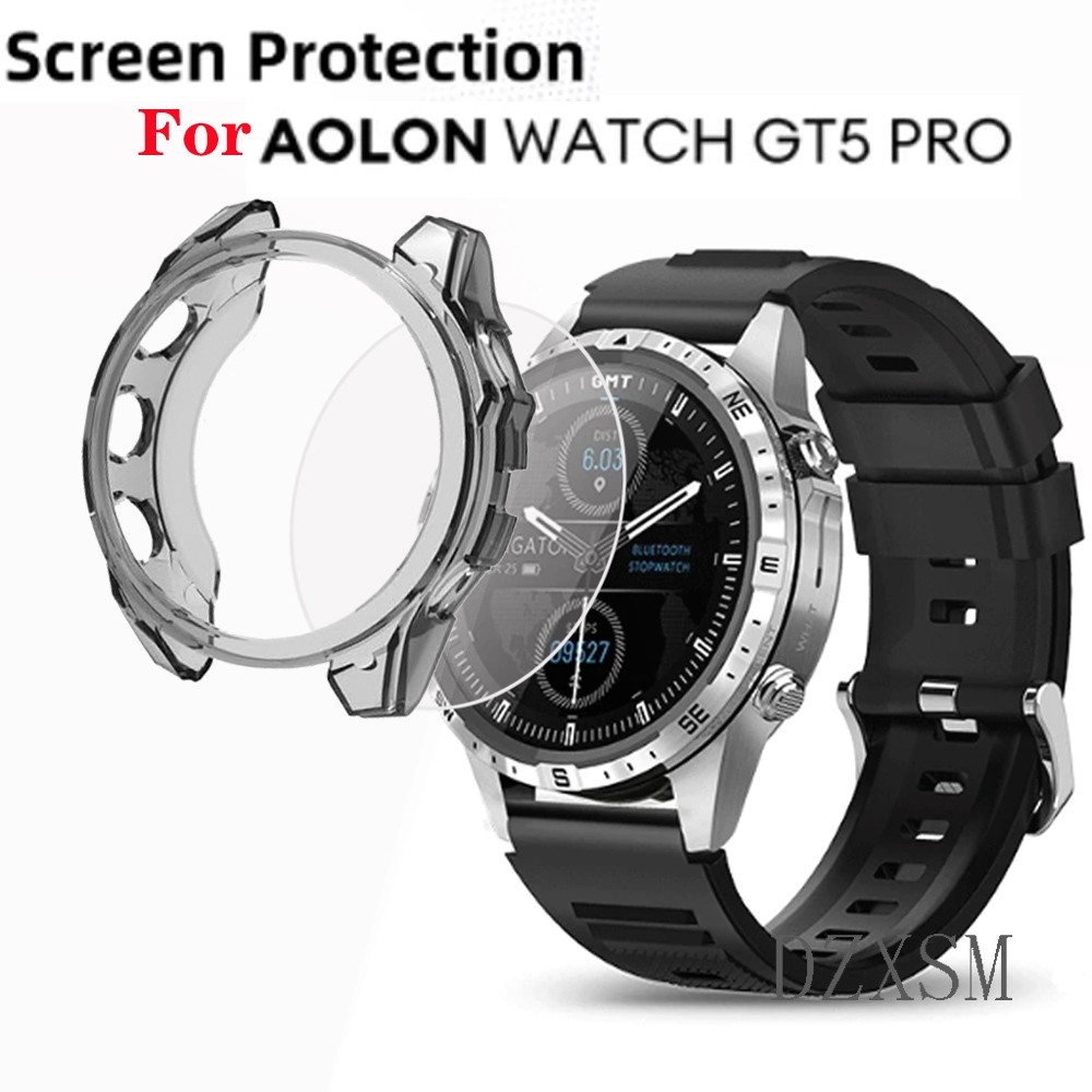 Aolon gt5 Pro กรณีป้องกันหน้าจอสําหรับ Aolon gt5 Pro กรอบกรณี Soft TPU หน้าจอเกราะป้องกันอุปกรณ์เสริม