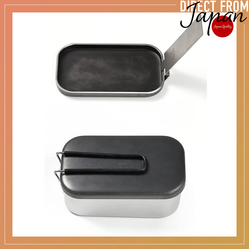Kamakura NaFro "Lid Grill Pan" Grill Plate Camp Iron Plate Grill Pan Compact Barbecue Iron Plate