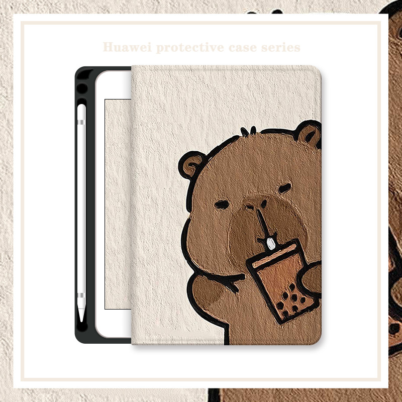 สําหรับ Huawei Mediapad M6 10.8 T 5 M5 Lite 10.1 นิ้วพร้อมช่องเสียบปากกา Honor Pad V9 9 12.1 X9 X8 ส