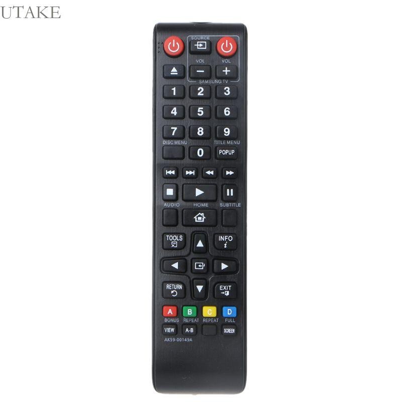 Utake รีโมทคอนโทรล AK59-00149A สําหรับเครื่องเล่น BluRay BD-J5700 BD-J5900 BD-JM57C TM1241