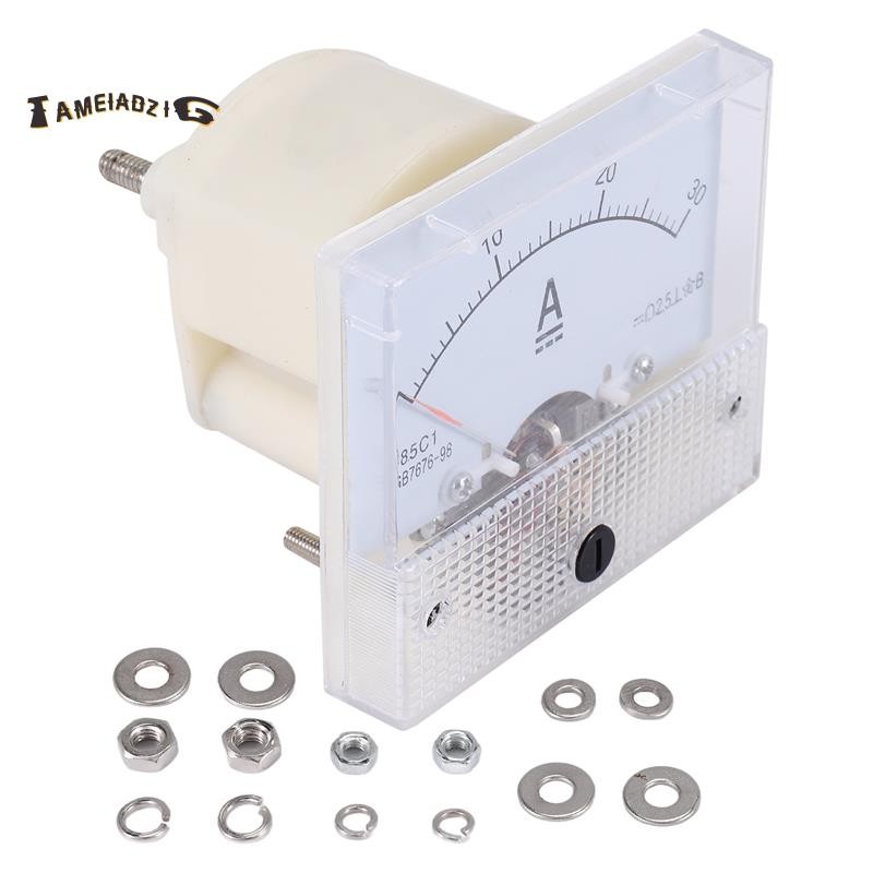 85c1-a Dc Analog Ampere Meter แผงเครื่องวัด 30A Amp Gauge Current Mechanical Ammeters