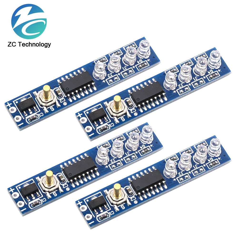1s 2S 3S 4S เดี่ยว 3.7V 18650 แบตเตอรี่ลิเธียมตัวบ่งชี้ความจุโมดูลเปอร์เซ็นต์เครื่องทดสอบระดับพลังงานจอแสดงผล LED board