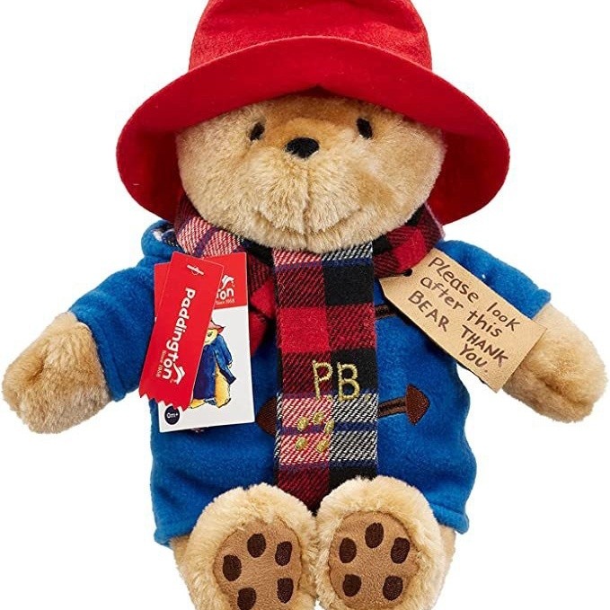 Paddington Bear 3 ตุ๊กตาตุ๊กตาผ้าพันคอข้ามพรมแดน PADDINGTON หมีตุ๊กตาการค้าต่างประเทศตุ๊กตากําพร้า