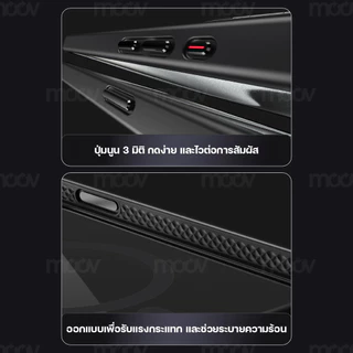 [ส่งไว] Moov CS06 เคสแม่เหล็ก Magnetic Case เคสมือถือ กันกระแทก มีขาตั้ง พับได้ For Phone 13 14 15 16