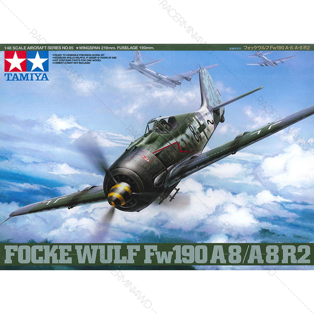 TAMIYA 1/48 Focke-Wulf Fw190 A-8/A-8 R2 61095