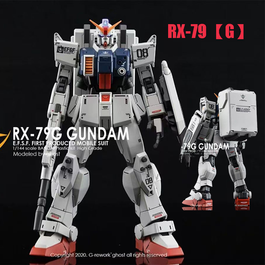 Hguc RX-79GGundam Ground Type ประกอบโมเดล