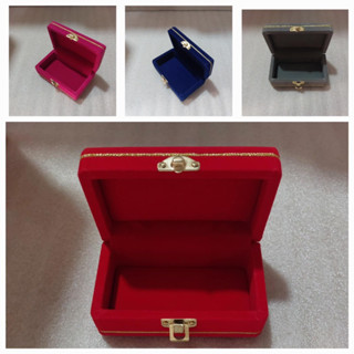 กล่องใส่เครื่องประดับแบบพกพาขนาด3*5*2นิ้วเรียบ