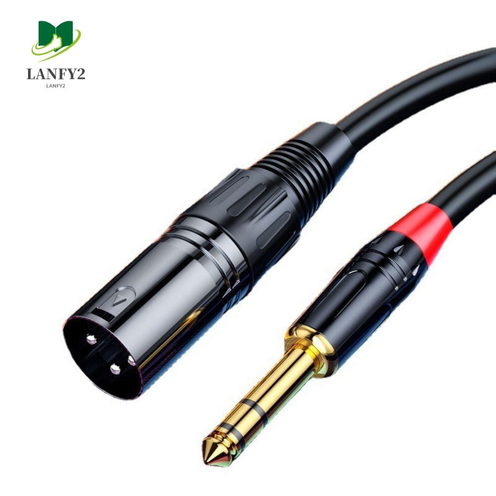 Alanfy Jack 6.5 Balanced สายไมโครโฟน, เสียง XLR Mame To Male/Female XLR Cable Aux Line, Balanced Wide Compatiility Audio Transmission 6.5 มม. XLR ไมโครโฟนสายสัญญาณเสียง