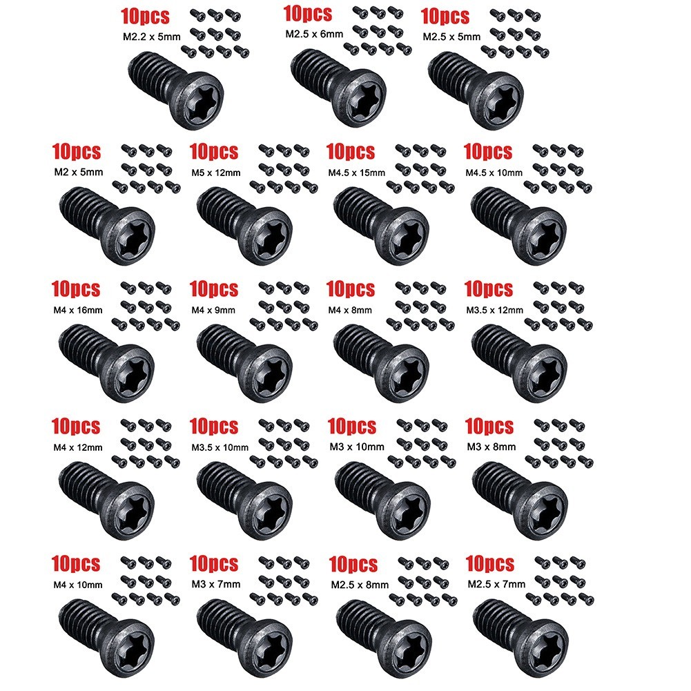 【Bestshe】Torx Screws M3.5 Machine Screw Carbide Blades For Household For Replace