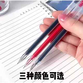 S0598 ปากกาเจล หัวเพชร 0.5mm Diamond Head Gel Pen เขียนลื่น หมึกดำ/น้ำเงิน/แดง ดีไซน์ใสสุดเท่