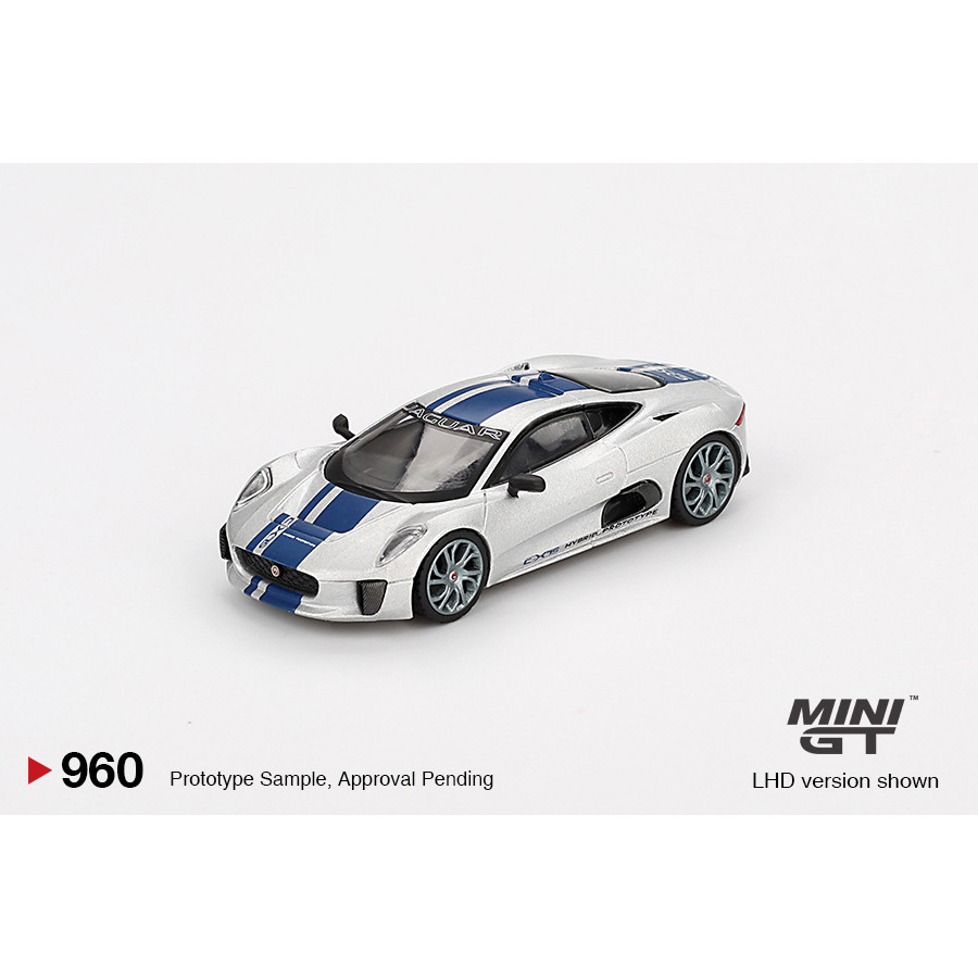 MINI GT No.960 Jaguar C-X75 Silver MGT00960
