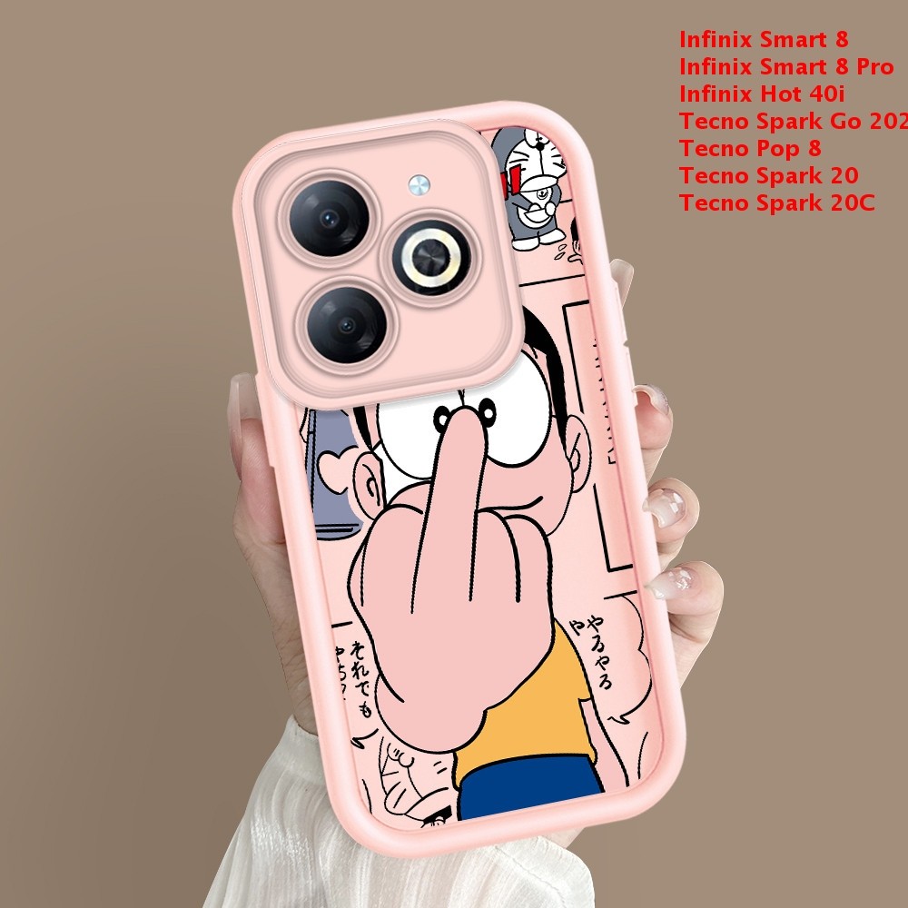 Infinix Smart 8 Hot 40i Tecno Spark 20 20C Pop Pro Go HD Plus 2024 เคส Mickey เคสอินฟินิกซ์ เคสโทรศัพท์ TY T20797