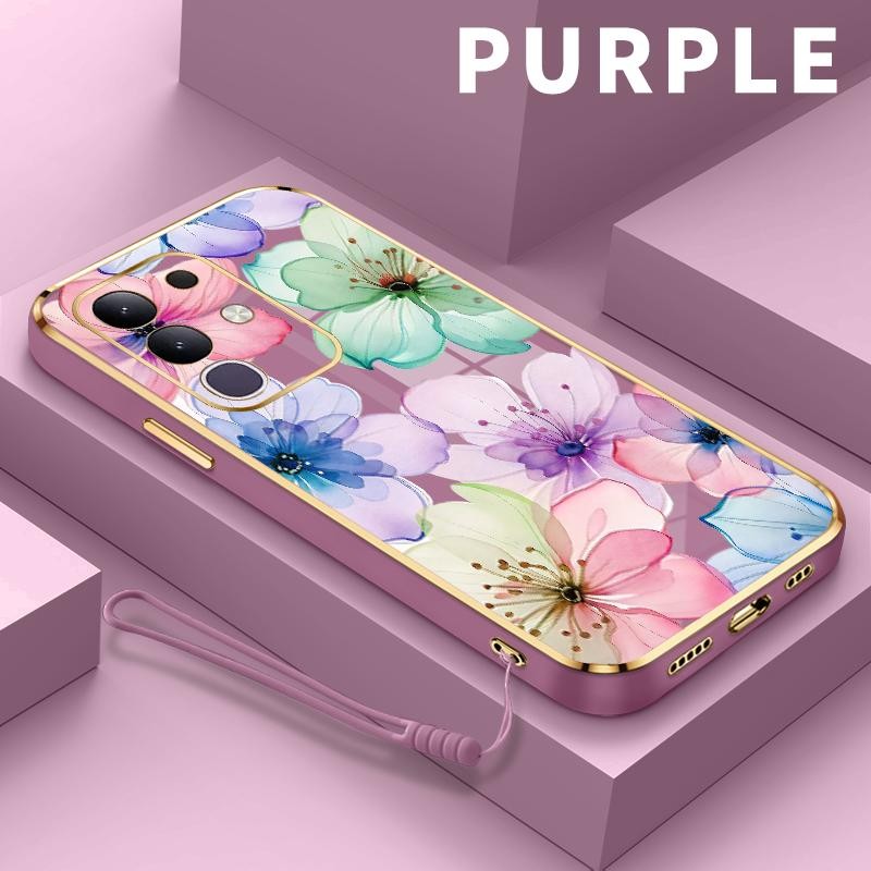 กรณีนุ่มสําหรับVivo T4X S1 Prime Pro S10e S12 S16 S16e S17 S17t S18 T1 5G T1x 4G T2 T3 U20 X9i Z5i Z