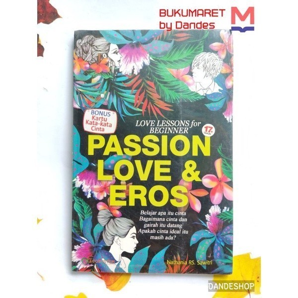 Passion Love & Eros - หนังสือจิตวิทยา โดย Nathania RS Sapori ORIGINAL
