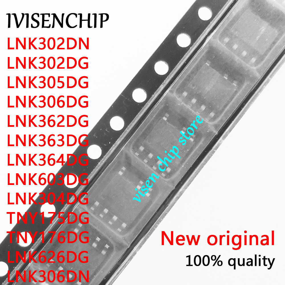 10pcs LNK302DN LNK302DG LNK305DG LNK306DG LNK362DG LNK363DG LNK364DG LNK603DG TNK304DG TNY175DG TNY1