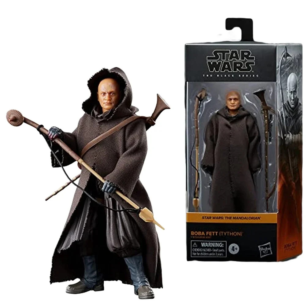 Hasbro Star Wars Black Serie Boba Fett (Tython) Mandalorian Action Figure ของเล่นคอลเลกชันงานอดิเรก