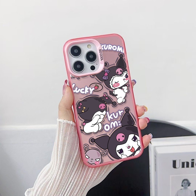 🌹การ์ตูนน่ารักคุโรมิเมโลดี้ เคส Iphone 11 16 13 15 Pro Max 7Plus 14 11 12 Pro Max 7Plus XR X XS Max 7 8 14 15 Plus - รูปที่ 5