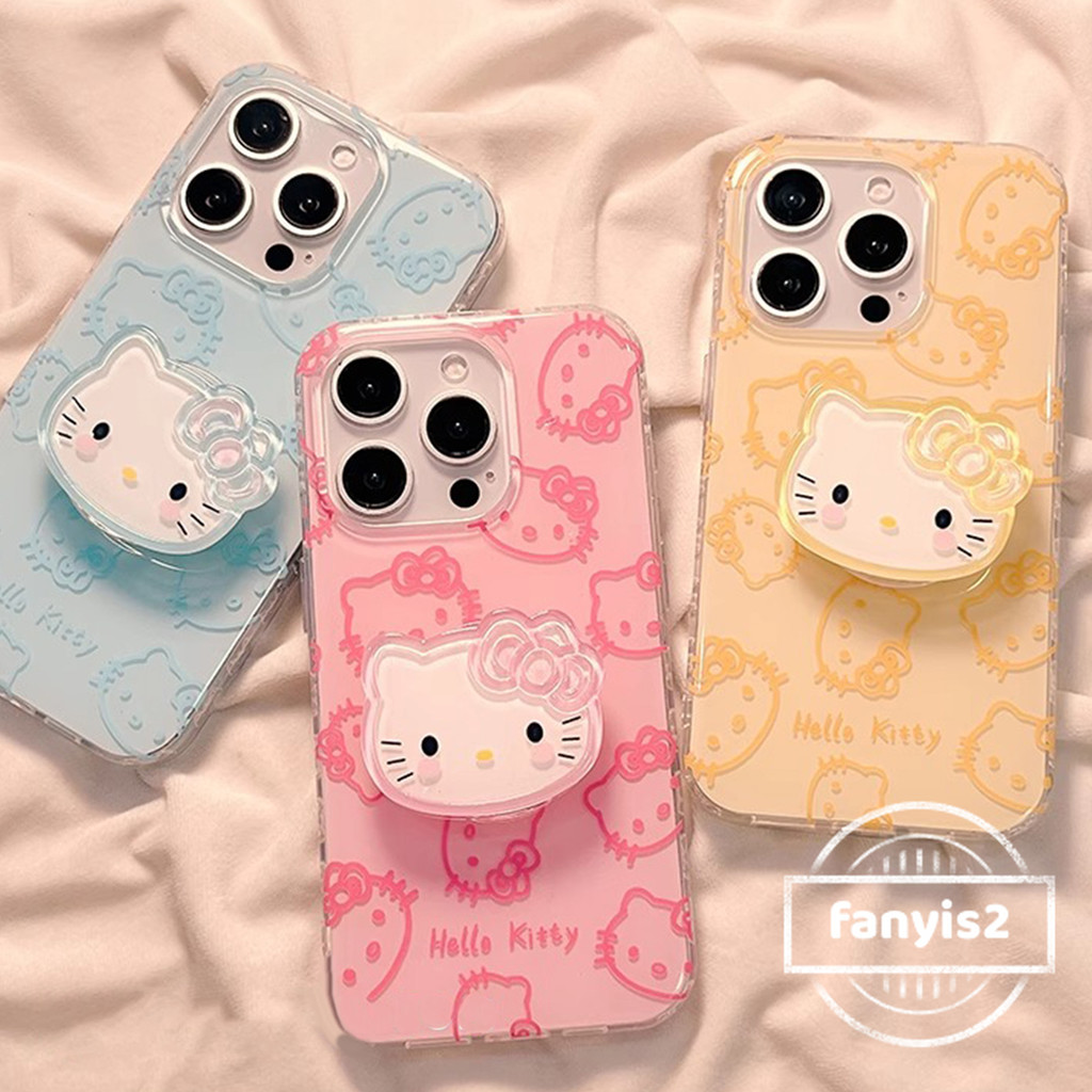 สําหรับVivo Y18 Y19s Y03 Y100 Y28 Y27 Y17s Y15A Y16 Y20i Y12A Y12s Y21T Y21A Y33T Y33s Y22s V30 Lite Y02 Y15 Y12s Y15 Y15 Y12s Y15 Y12 ฝาครอบโทรศัพท์Kitty Softการ์ตูนกรณี