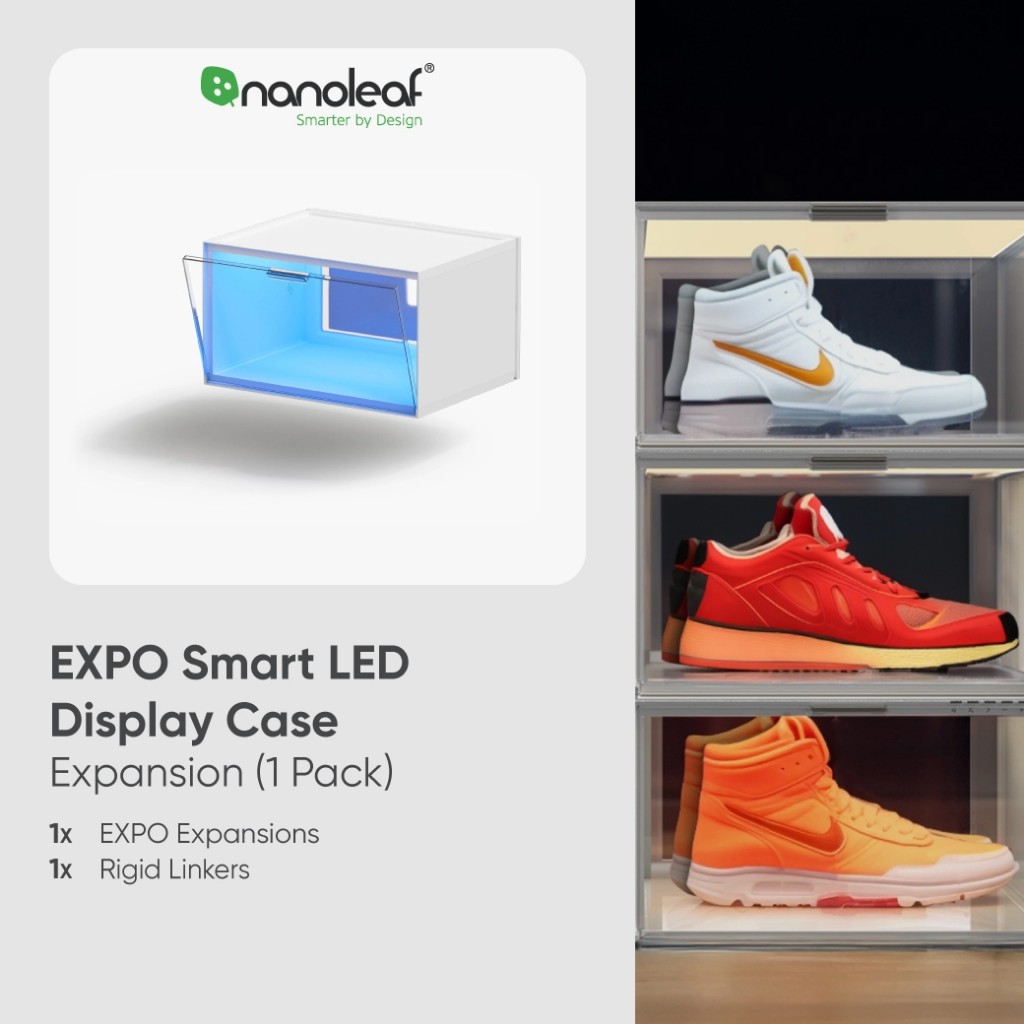 EXPO Smart LED Display Case Expansion (1 Pack)