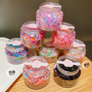 แฟชั่นเกาหลีเด็กใหม่เชือกผมยืดหยุ่นเครื่องประดับผม