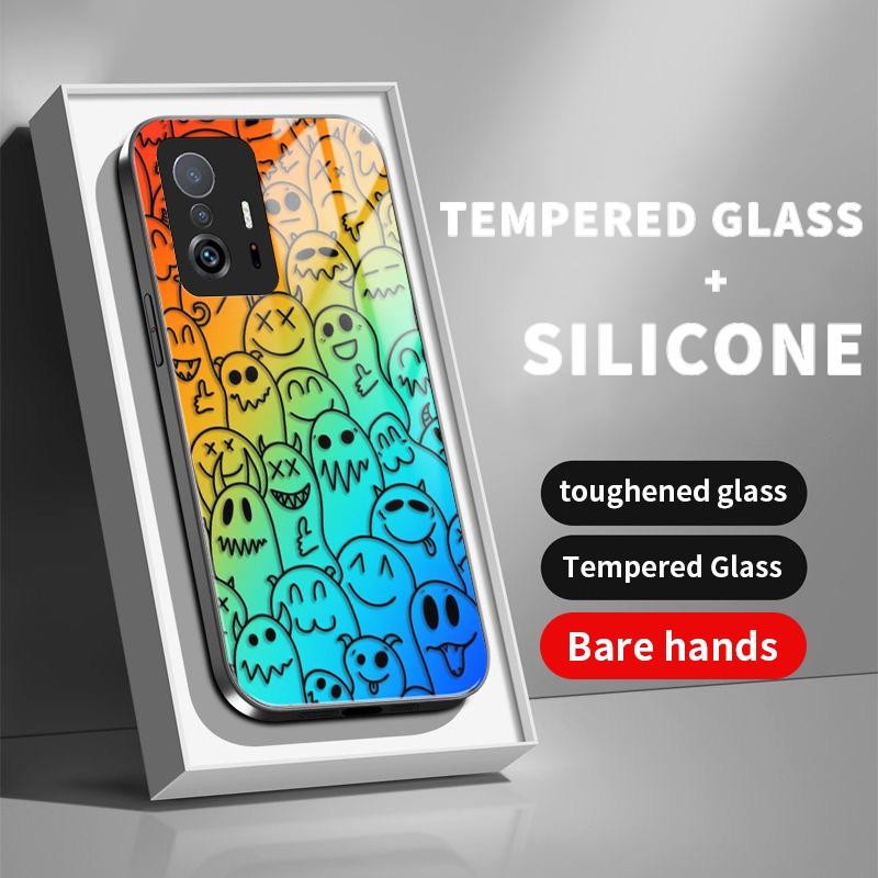 เหมาะสำหรับ Xiaomi 11T 11T Pro Mi 10 Ultra กรณีโทรศัพท์ใหม่เคส Simple Write Badly