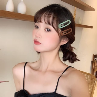 ชุด 20 แฟชั่นเกาหลี โดปามีน กิ๊บติดผมคลิปหน้าม้าด้านข้างของผู้หญิง Bb คลิปเครื่องประดับผม