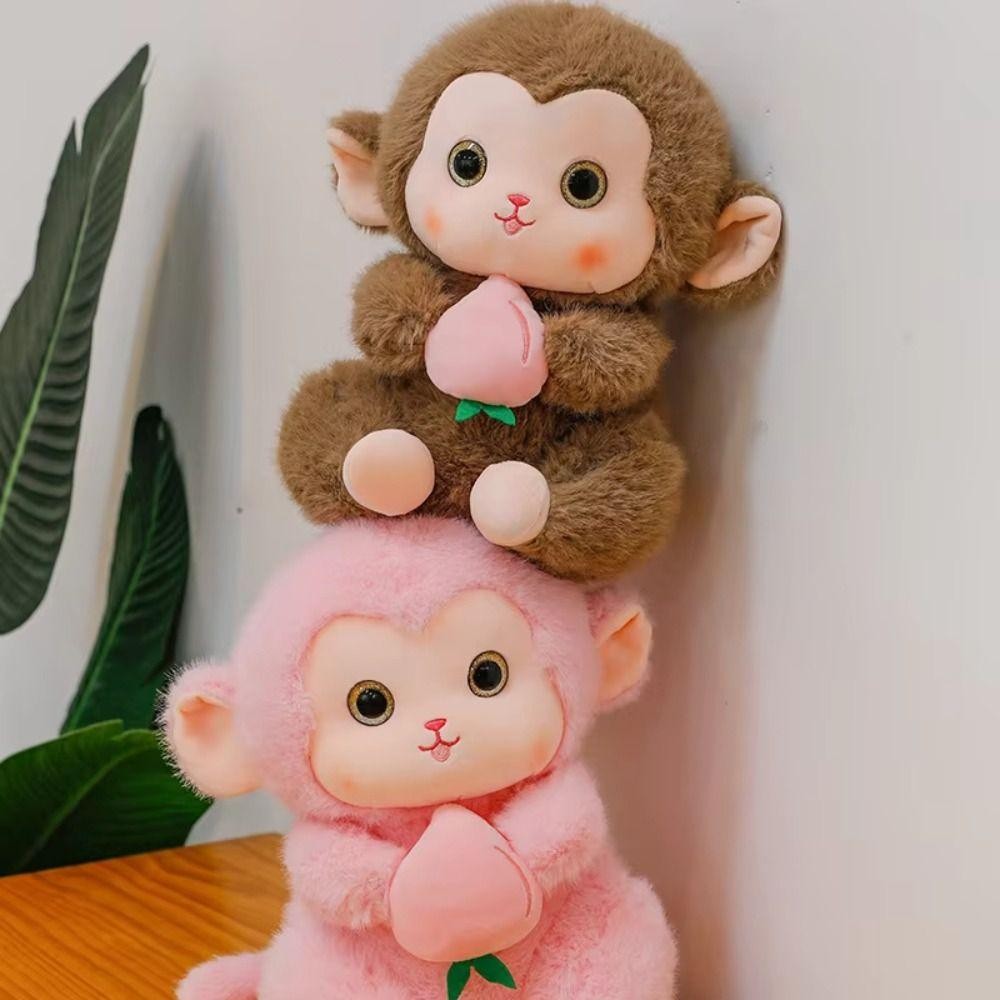 น้ํา ตุ๊กตาลิงของเล่น,การ์ตูนสุดนุ่มจําลองตุ๊กตาลิง,แปลกตุ๊กตาหมอน น่ารัก 20 ซม.ลิงตุ๊กตาสัตว์ของขวัญปีใหม่ ราคา ถูกที่สุด ดีลบีเคเค แกลเลอรีภาพที่ 5