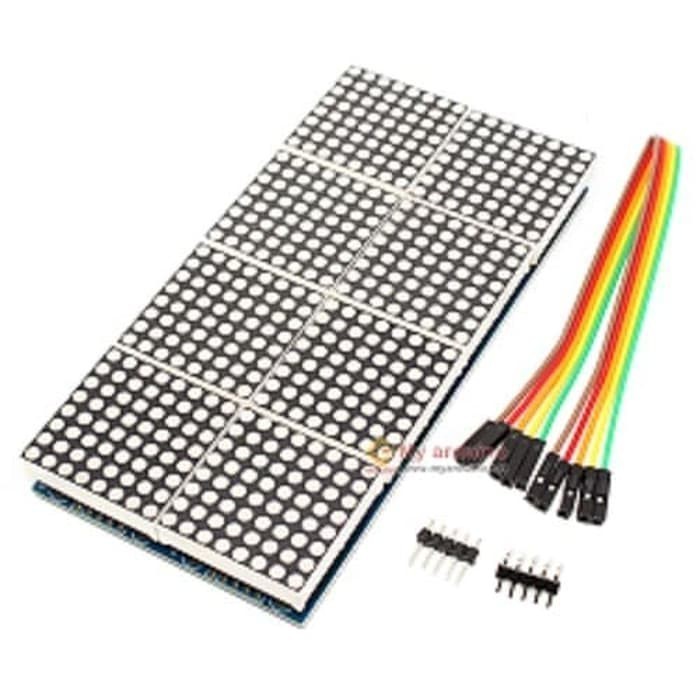 Max7219 โมดูลจอแสดงผล Led Dot Matrix 32x16 16x32
