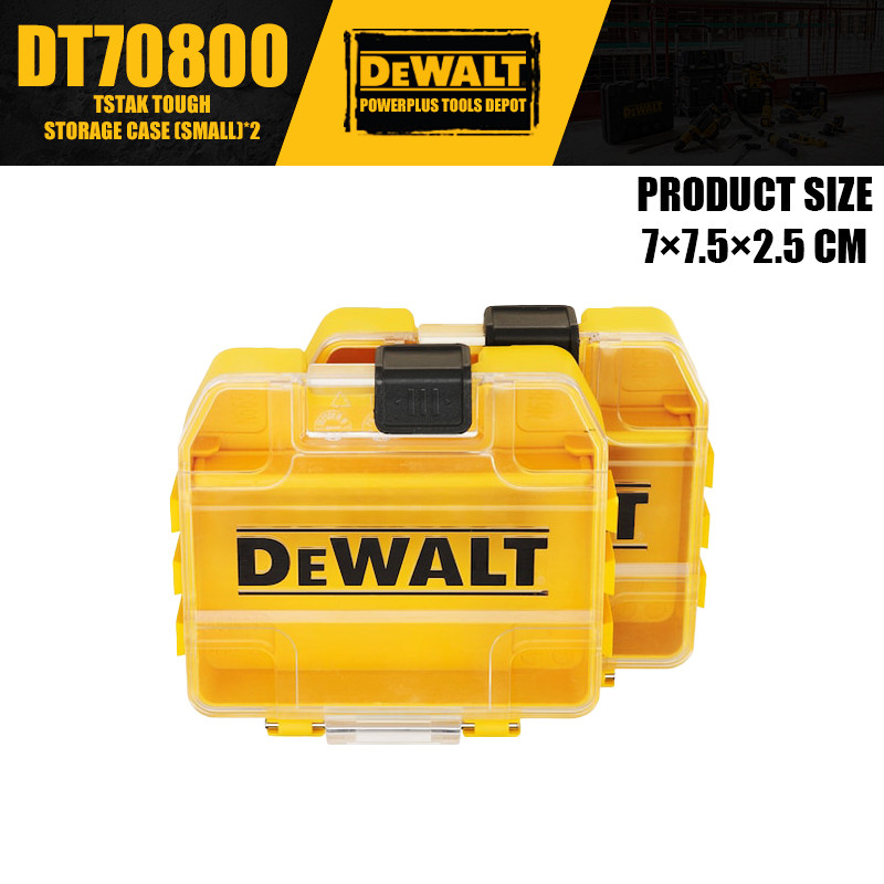 DEWALT DT70800 TSTAK Tough Storage Case (เล็ก)*2