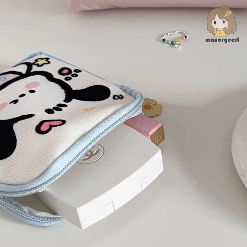 [LO] Sanrio Kawaii Pacha สุนัขผ้าอนามัยเก็บสาวน่ารักนักเรียนระยะเวลาสรีรวิทยาสุขาภิบาลแบบพกพาผ้าของขวัญ TH