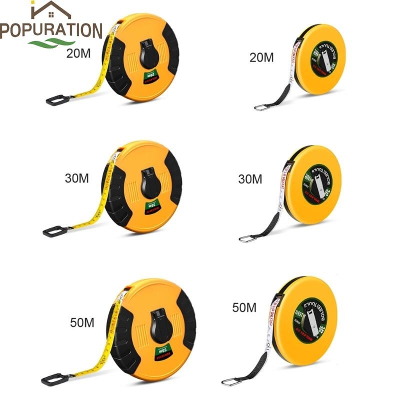 Anti-slip Ruler Roll Measuring Tape with Double Scale Fiber Tape Measuring Tape
