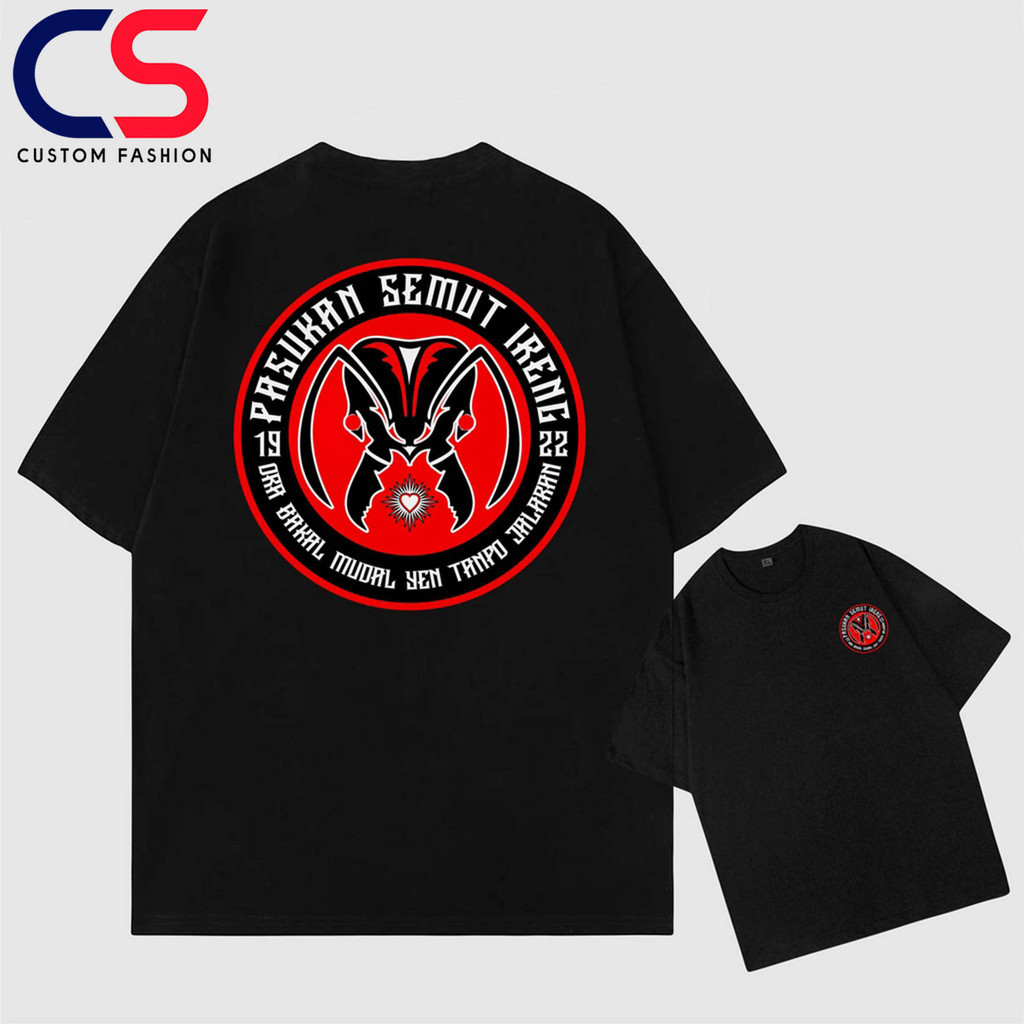 Terate PSHT BLACK ANT ELIPS เสื้อยืด Loyal Heart Brotherhood Terate COTTON COMBED 30s DISTRO