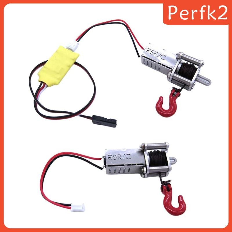 [Perfk2] ชุดควบคุม Winch ไฟฟ้าสําหรับ WPL MN 1/12 1/14 1/16 Scale RC Crawler รุ่นรถ