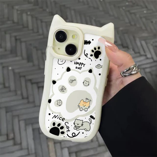 🔥GOOD🔥 ส่งจากไทย เคสโทรศัพท์มือถือนิ่ม เคสไอโฟน กันกระแทก สําหรับ iPhone 14 13 12 Promax 11 Promax X/R/SMaxการ์ตูนน่ารัก