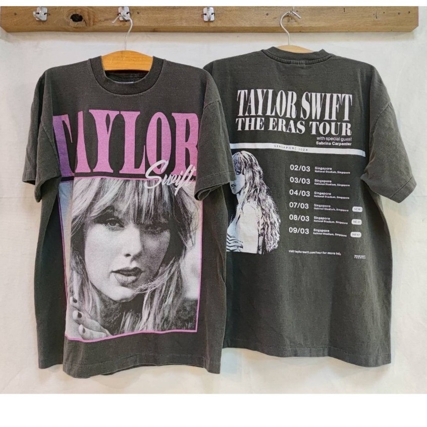 (จัดส่งตลอด 24 ชั่วโมง）REOY_STUDIO เสื้อที - เซ็นทร์ ที่มีพิมพ์แฟชั่นด้านหน้าและด้านหลัง K5