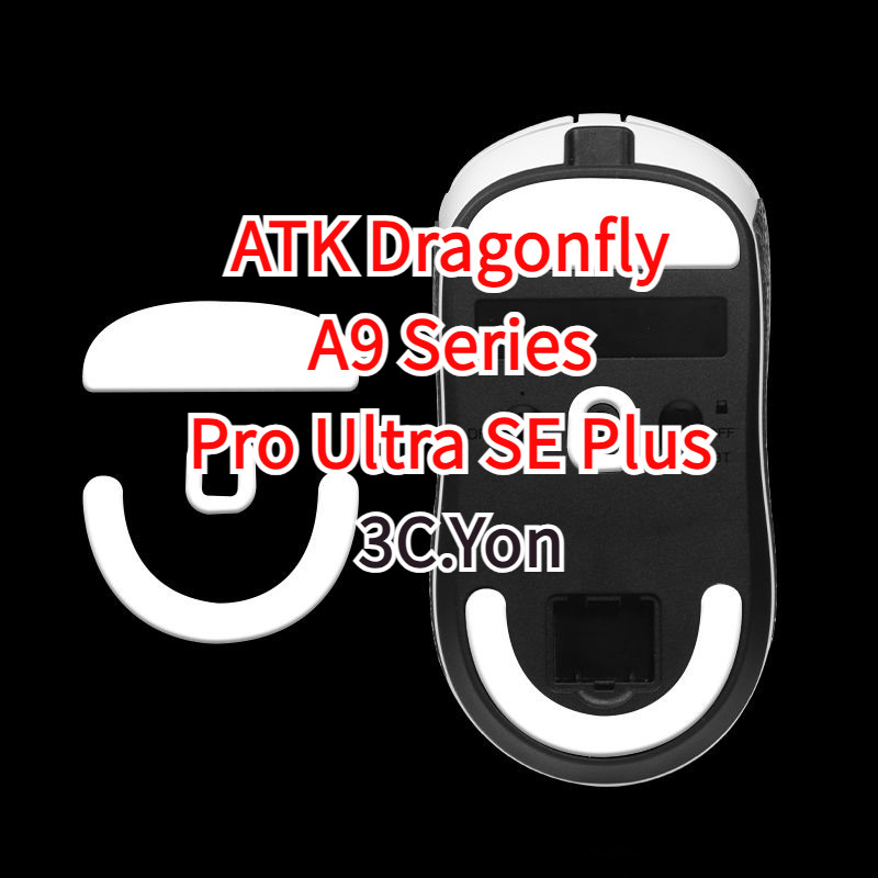 เท้าเมาส์สําหรับ ATK Dragonfly A9 Series เมาส์ไร้สายน้ําหนักเบา Pro Ultra SE Plus Skates PTFE Esport