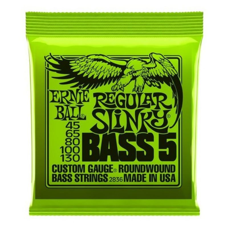 Ernieball Regular Slinky 2836 สายเบสไฟฟ้า 5 สาย 0.45 ชุด