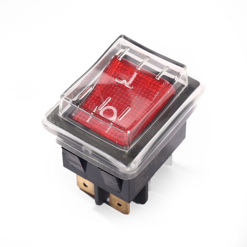 DONG CHENG อะไหล่ Rocker Switch #77 ใช้กับสว่านแท่นแม่เหล็ก รุ่น DJC02-30 (ดองเช็ง)