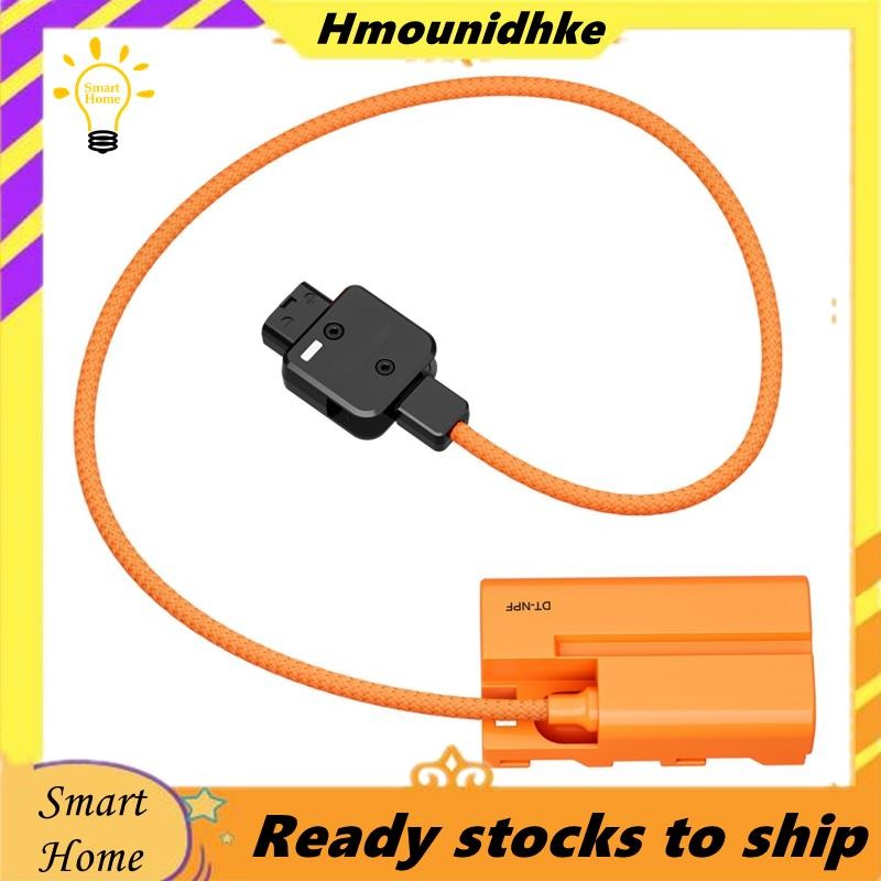 NP-F970 F960 F950 F770 F750 F570 F550 DT-NPF D-Tap to NPF Dummy แบตเตอรี่สําหรับแหล่งจ่ายไฟภายนอก