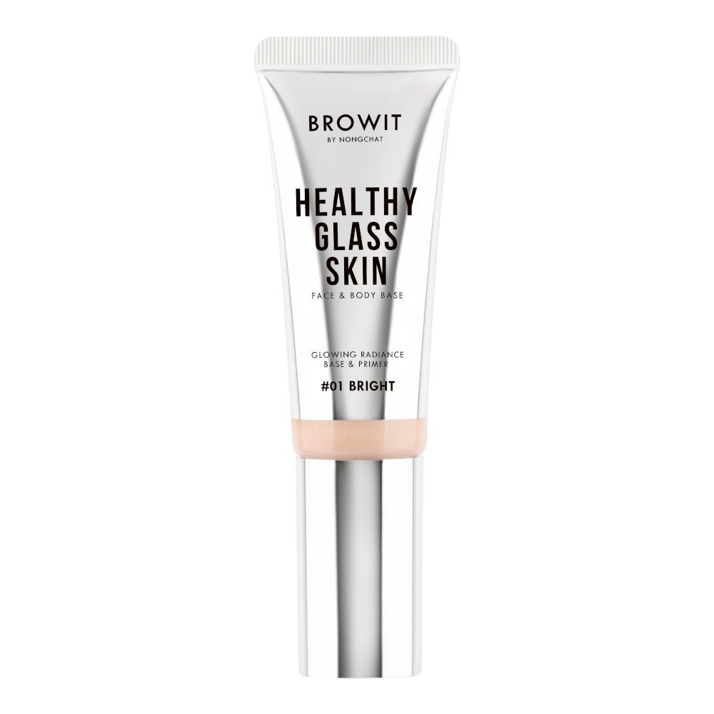 [📦 ส่งด่วน - ราคาถูก ] เบสผิวกระจกน้องฉัตร เนื้อบางเบา Nongchat Healthy Glass Skin Base and Primer 2