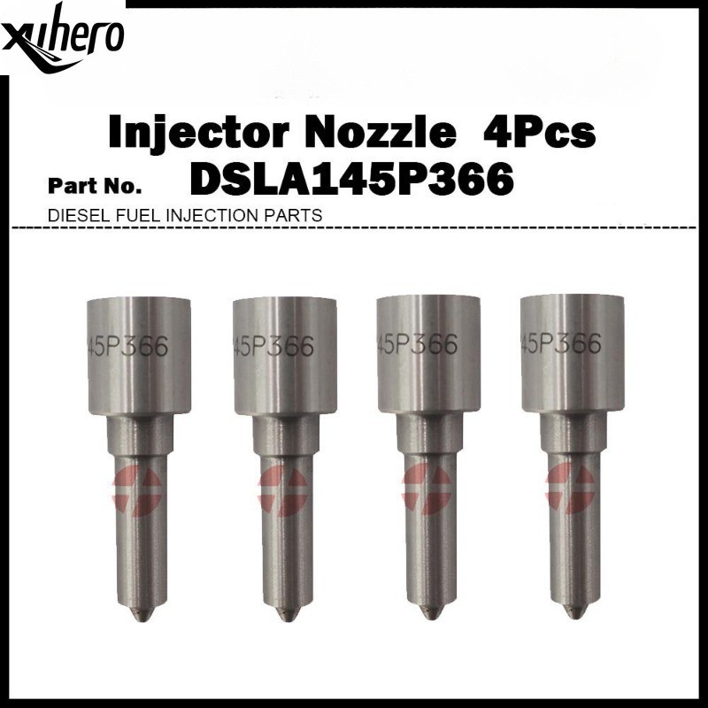 4 ชิ้นดีเซลหัวฉีดน้ํามันเชื้อเพลิงหัวฉีดเคล็ดลับ DSLA145P366 สําหรับ Ford Ranger Mazda BT-50 Land Ro