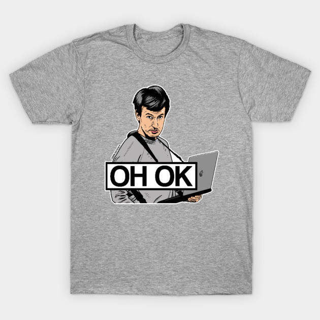 เสื้อยืด Vintage NATHAN | OH OK | Nathan Fielder | The Rehearsal | Nathan For You T-Shirt แท้