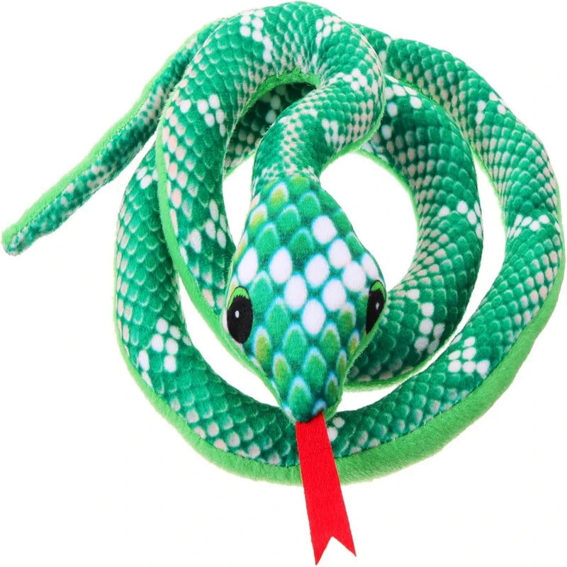 Cat Plush Toy Cat Teething Toys Snake Plush Cat Toys Durable Dog Toy Squeak Dog Toy Cat Chew Toys Ca